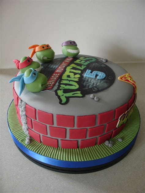 Teenage Mutant Ninja Turtles Fondant Cake