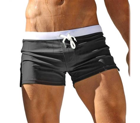 Una prenda suave y fresca para tu comodidad, solo aquí en panty jeans. Bañador para hombre boxer corto modelo SWIMMER tallas de la S a la XL