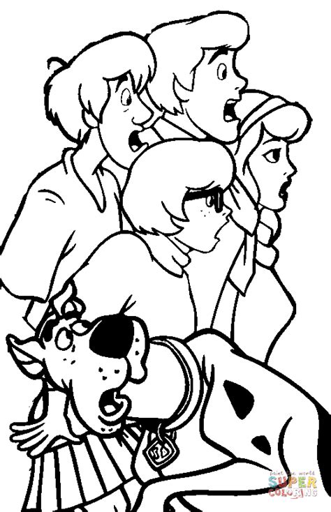 Scooby Doo Coloring Pages Cartoon Coloring Pages Coloring Pages To Print Free Printable