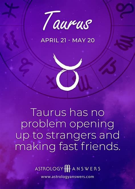 Taurus Daily Horoscope Astrology Answers Taurus Zodiac Facts
