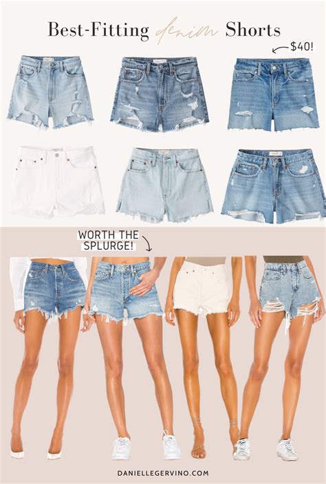 Your Guide To The Best Denim Shorts Danielle Gervino