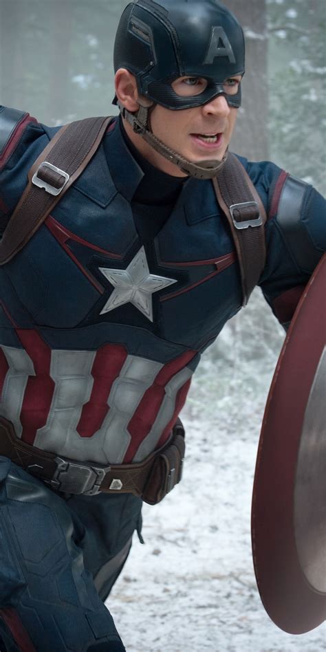 Movie Avengers Age Of Ultron Captain America Chris Evans 1080x2160 Phone Hd Wallpaper