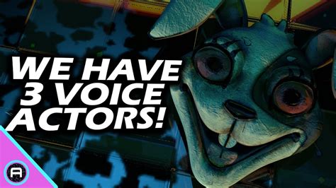 New Fnaf Voice Actors Confirmed Fnaf News Youtube