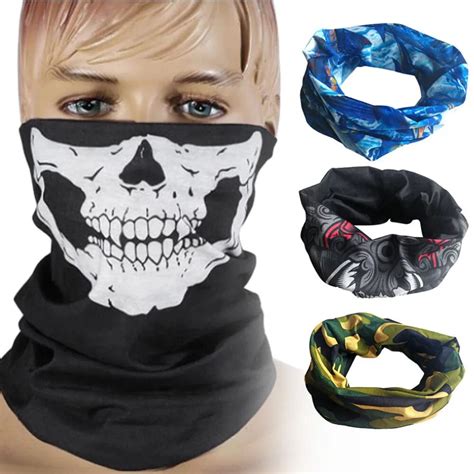 Ew Skull Mask Skeleton Balaclava Ghost Tactical Motorcycle Breathable