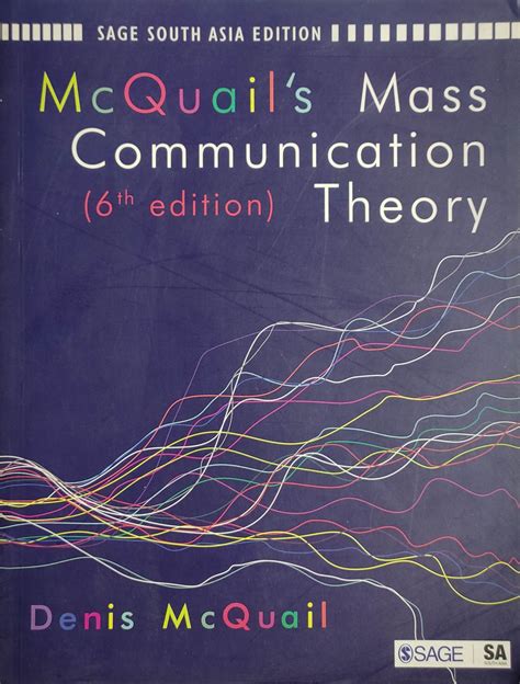 McQuail S Mass Communication Theory Th Edition Heritage Publishers Distributors Pvt Ltd