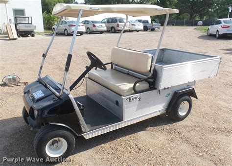 Club Car Turf Ii Carryall Golf Cart In Wichita Ks Item Db3430 Sold