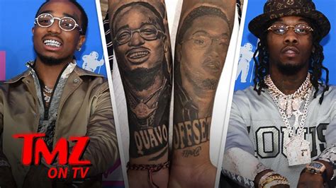 Migos Offset Appreciates Fans Incredible Tattoo Of Him Tmz Tv Youtube