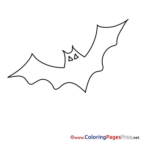 Bat Kids Halloween Coloring Pages