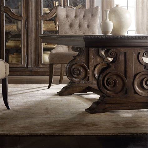 Hooker furniture has long maintained consistent levels of quality craftsmanship and uniqueness in hooker furniture in your home luxedecor provides you access to some of hooker furniture's best their product line includes home entertainment furniture and game tables, home office sets. Hooker Furniture Rhapsody 88" Rectangle Dining Table in ...
