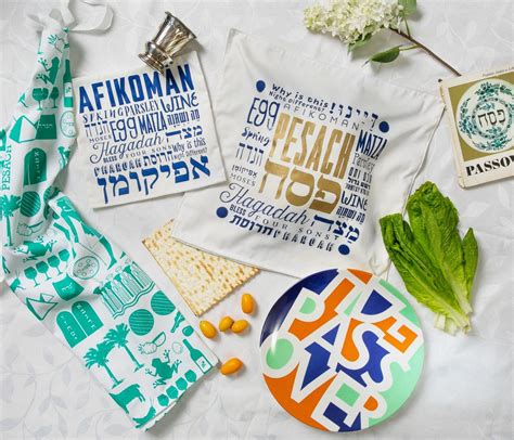 Passover gifts passover pastels hostess set. Beautiful passover designs | Passover gift, Holiday table settings, Gifts