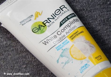Garnier Skin Naturals White Complete Double Action Face Wash Review