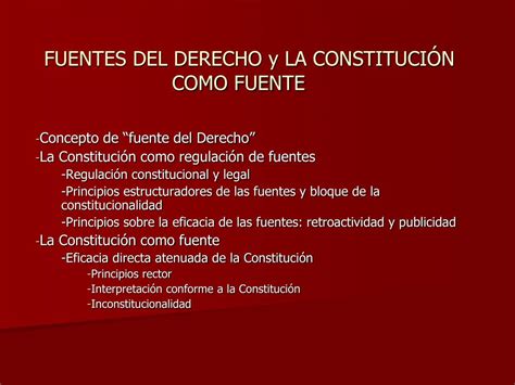 Ppt Fuentes Del Derecho Y La ConstituciÓn Como Fuente Powerpoint Presentation Id3790184