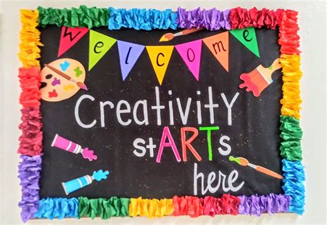Creativity Starts Here Bulletin Board Artofit