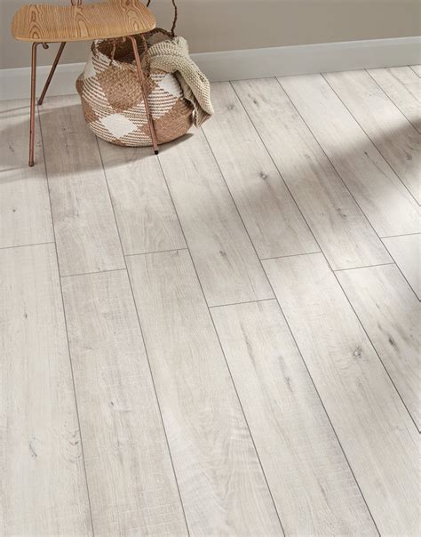 Villa Gala Oak White Laminate Flooring Direct Wood Flooring White