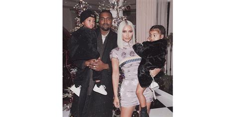 Photo Kim Kardashian Kanye West Et Leurs Enfants North Et Saint West
