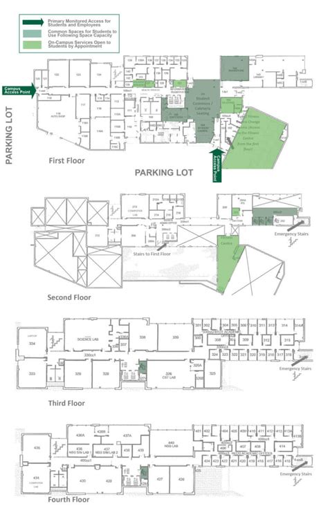 Pembroke Campus Access Map Fall 2020 Term Pembroke Campus