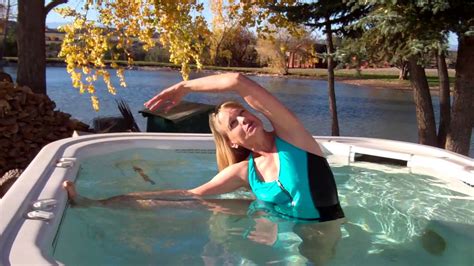 Yoga For The Hot Tub Side Stretch Youtube