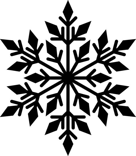 Snowflake Silhouette Clip Art Snowflake Png Download 20382352