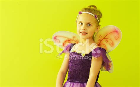 Little Girl Fairy Princess Stock Photos