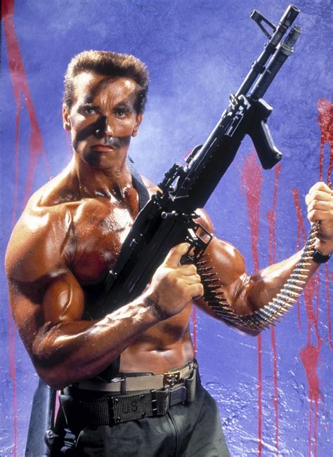 Promo Foto Commando 1985 Arnold Schwarzenegger 20th Century Fox