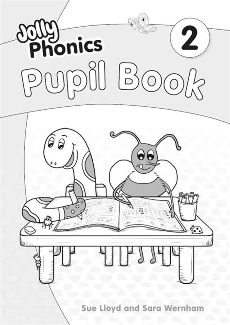 Jolly Phonics Pupil Book 2 Black And White New Ed Abc School Supplies