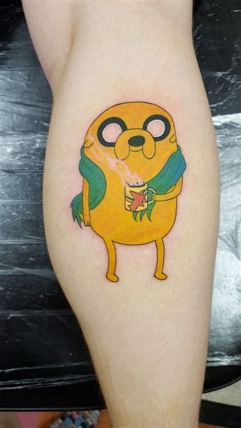 Jake The Dog Adventure Time Tattoo Done By Sarah Wolff Instagram Sarah
