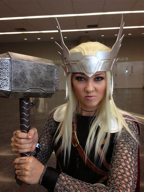 Female Thor Tutorial Thor Cosplay Avengers Costumes Thor Girl