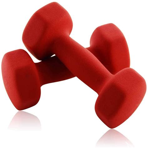 Portzon Set Of 2 Neoprene Dumbbell Hand Weights