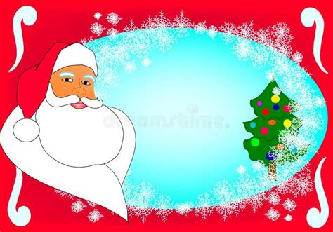 Christmas Santa Claus Sign Stock Vector Illustration Of Blank 34496978