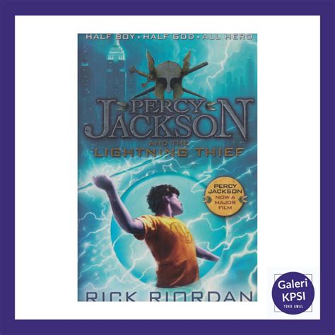 Jual Buku Percy Jackson And The Lightning Thief Shopee Indonesia