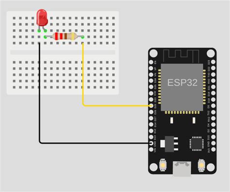 Led With Esp32 Esp32 Hello World High Voltages