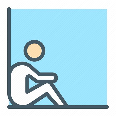 Loneliness Isolation Depression Persona Icon Download On Iconfinder