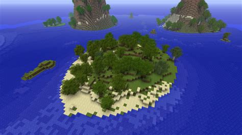 Custom Minecraft Island Map