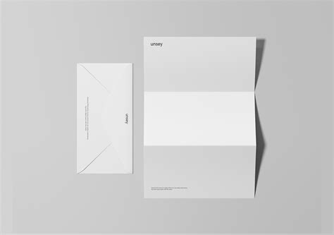 Download Letterhead & Envelope Mockup | Free Mockup