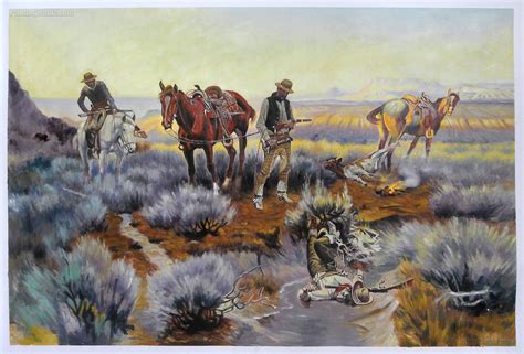 Paying The Fiddler Charles Marion Russell Paintings Native American
