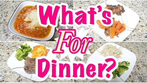 Whats For Dinner Easy Weeknight Meals Working Mom Dinner Ideas