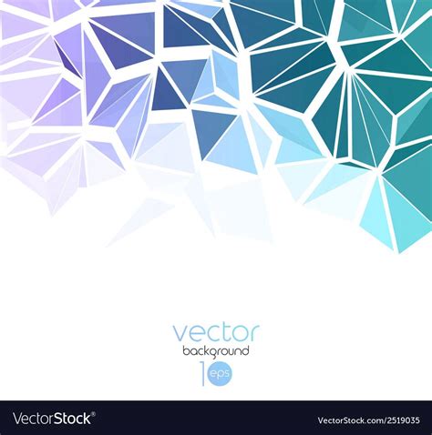 Abstract Geometric Background With Triangle Vector Image On Vectorstock