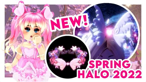 New Valentines Halo And Spring Halo 2022 Showcase Royale High