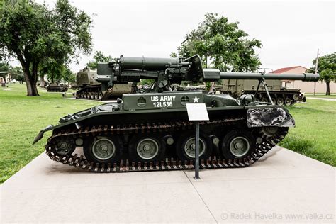 Gun Self Propelled Full Tracked 90 Mm M56 United States Of