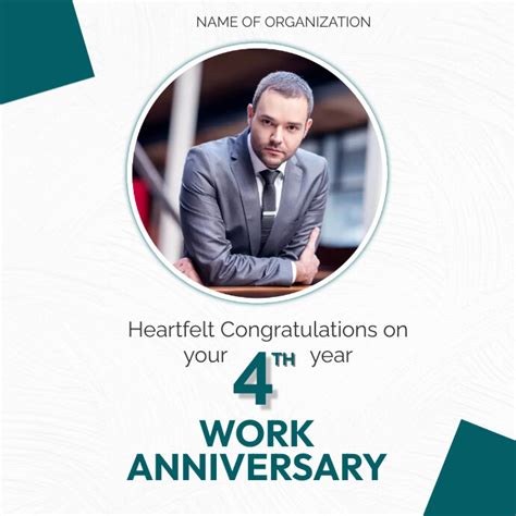 Work Anniversary Banner Template Postermywall