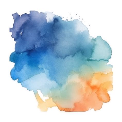 Abstract Watercolor Paint Splash 22917504 Png