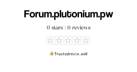 Forum Plutonium Register