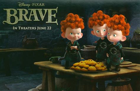 My Favorite Disney Postcards Brave The Triplets