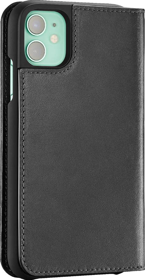 Platinum Leather Folio Case For Apple Iphone 11 Pro Max Black Pt