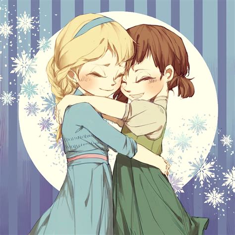 Elsa And Anna As Little Kids What Anna Really Wanted To Be Like With