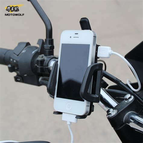 Universal Motorcyclebicycleelectric Bike Phone Holder Gps Stand With