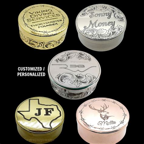 Custom Dip Can Engraved Lid Chew Can Tobacco Copenhagen Etsy