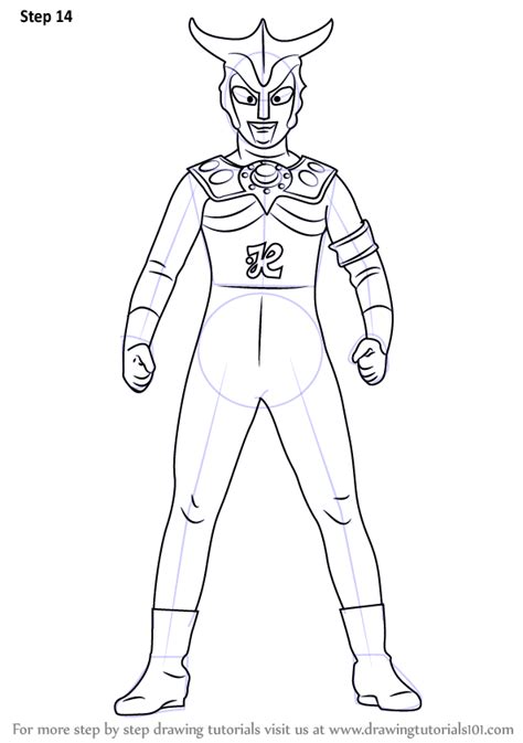 Search through 623989 free printable colorings at getcolorings. Step by Step How to Draw an Ultraman Leo ...