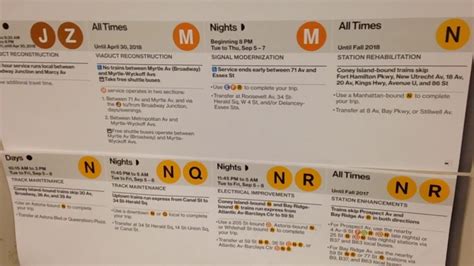 New Mta Planned Service Change Youtube