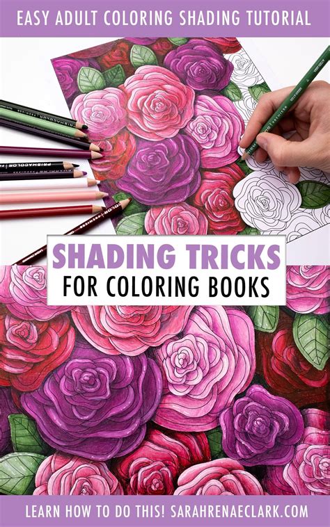 Shading Tricks For Coloring Books Sarah Renae Clark Coloring Book